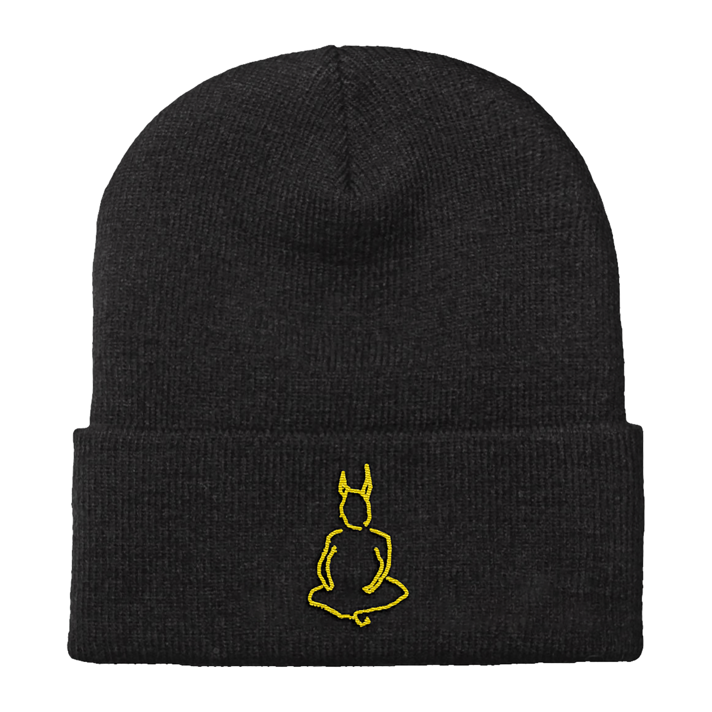 Wunderhorse Devil Logo | Black Beanie