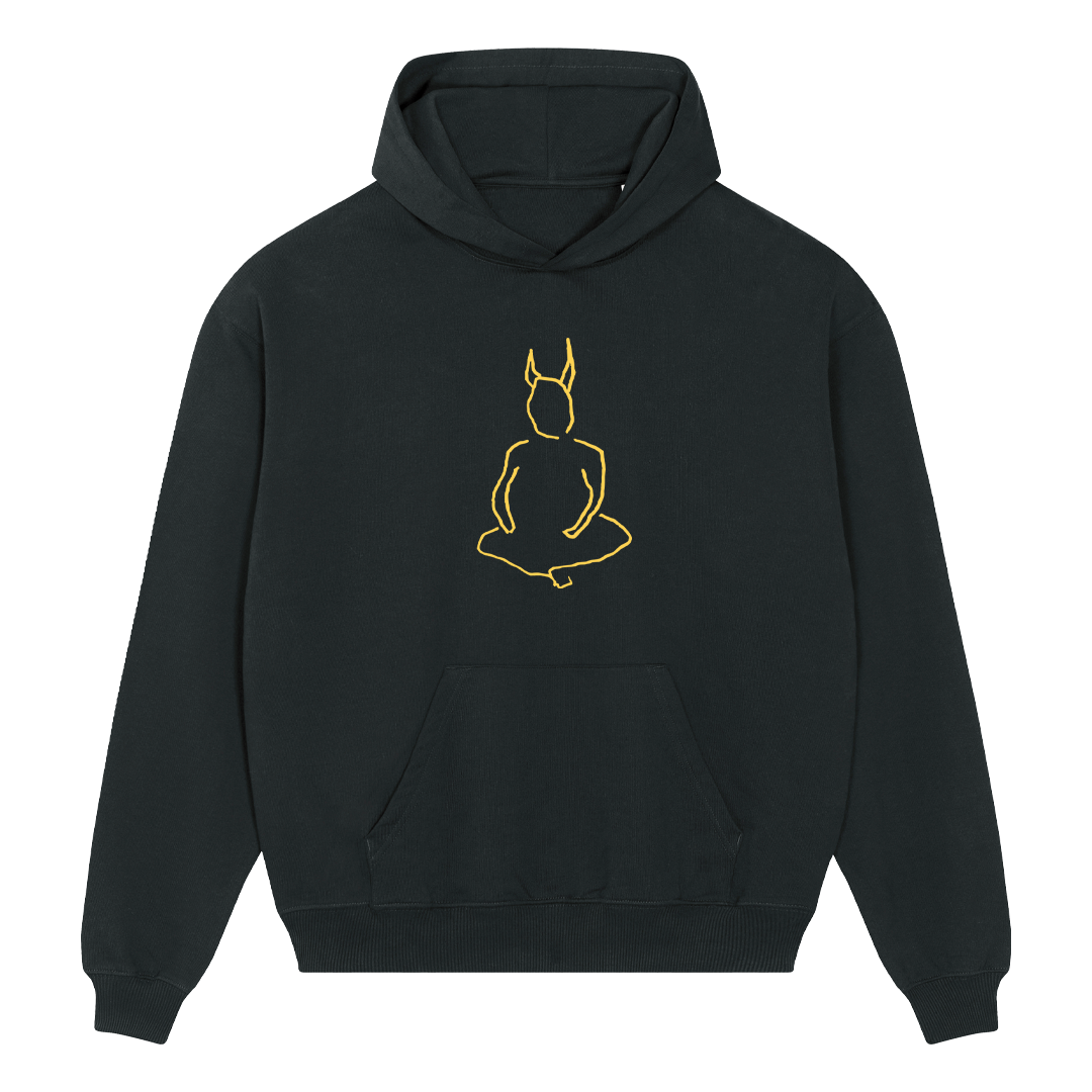 Wunderhorse Devil Logo | Black Hoodie